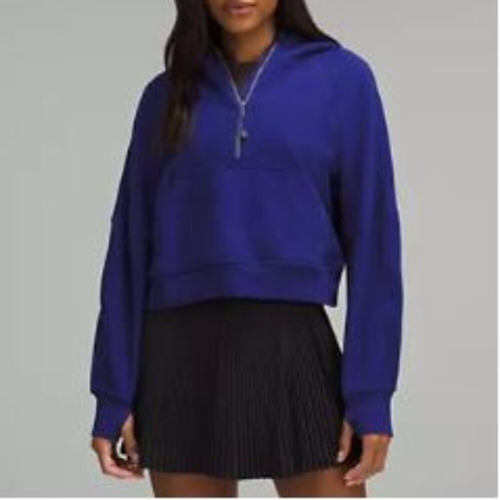 Lulu Scuba Oversized Half-Zip Hoodie